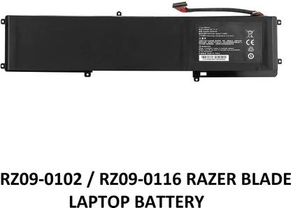 SOLUTIONS-365 RZ09-0102 RZ09-0116 COMPATIBLE FOR RAZER BLADE 14 INCH(128GB), RAZER BLADE 14 2014 3 Cell Laptop Battery