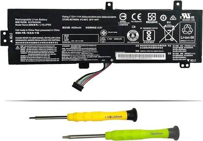 R & I L15L2PB4 Laptop Battery Compatible for Lenovo Ideapad 310-15IKB 310-15ISK 310-15ABR 310-15IAP 510-15IKB 510-15ISK L15C2PB5 L15L2PB4 L15M2PB3 Laptop Battery 3 Cell Laptop Battery