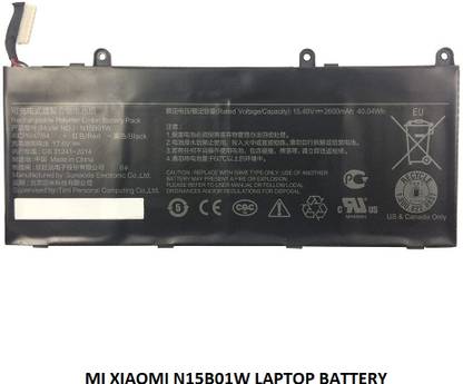 SOLUTIONS-365 COMPATIBLE N15B01W LAPTOP BATTERY FOR MI XIAOMI TM1802-AP, MI RUBY 2019 4 Cell Laptop Battery