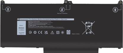 SOLUTIONS-365 MXV9V Laptop Battery Compatible for Dell Latitude 5300 5310 7300 7400, Latitude 5300/5310 2-in-1, Inspiron 7300/7306 2-in-1 Black Series P96G P97G P99G P100G 5VC2M 829MX 0829MX Laptop Battery 4 Cell Laptop Battery
