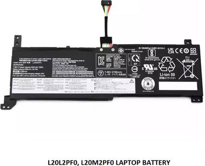 SOLUTIONS-365 COMPATIBLE L20L2PF0, L20M2PF0 7.68V 4947mAh LAPTOP BATTERY FOR LENOVO V14 G2 ITL(82KA001BGE), V14 G2 ITL(82KA001CGE) V14 G2 ITL(82KA001UGE) SERIES 3 Cell Laptop Battery