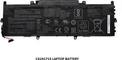 SOLUTIONS-365 COMPATIBLE C41N1715 BATTERY FOR ASUS U3100UN, UX331UA, UX331UA-1A 4 Cell Laptop Battery