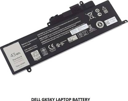 SOLUTIONS-365 COMPATIBLE GK5KY LAPTOP BATTERY FOR DELL INSPIRON 13 7347, 11-3000, 11-3147 SERIES 4 Cell Laptop Battery