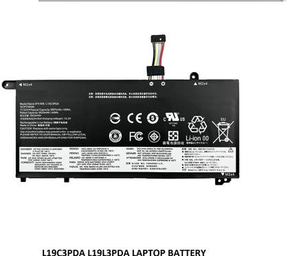 SOLUTIONS-365 COMPATIBLE L19C3PDA L19L3PDA LAPTOP BATTERY FOR LENOVO THINKBOOK 14 G3 ACL LTL LENOVO THINKBOOK 15 G2 LTL ARE LENOVO THINKBOOK 15 G3 ACL LTL SERIES 3 Cell Laptop Battery