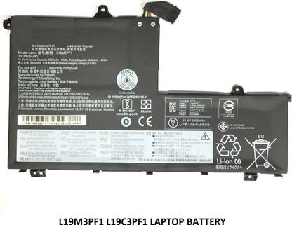 SOLUTIONS-365 COMPATIBLE L19M3PF1 L19C3PF1 LAPTOP BATTERY FOR LENOVO THINKBOOK 14-IML 14-IIL 15-IML 15-IIL SERIES 4 Cell Laptop Battery