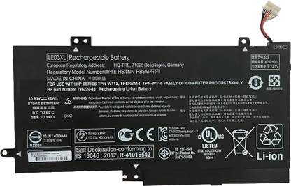SOLUTIONS-365 COMPATIBLE LE03XL BATTERY FOR HP PAVILION X360 CONVERTIBLE 13, X360 330 G1 3 Cell Laptop Battery