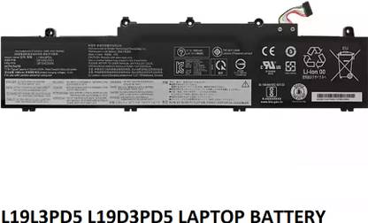 SOLUTIONS-365 COMPATIBLE L19L3PD5 L19D3PD5 LAPTOP BATTERY FOR LENOVO THINKPAD E14 E15 GEN 2 3 4 SERIES SB10X02597 SB10X02608 4 Cell Laptop Battery