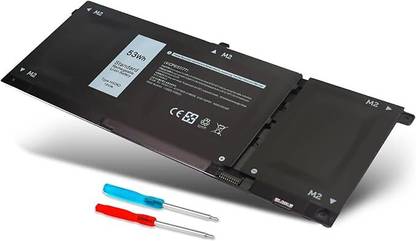 E power tech 53Wh H5CKD 15V Battery Replacement for Dell Inspiron 5400 5406 7405 7300 7306 7500 7506 2-in-1 Silver 5300 5301 5401 5402 5408 5409 5501 5502 5508 5509 Series Latitude 3410 3510 Vostro 5300 5301 7T8CD 4 Cell Laptop Battery