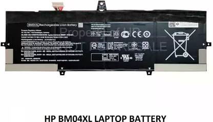 ROTECH SOLUTIONS COMPATIBLE BM04XL BATTERY FOR BMO4XL HP EliteBook x360 1030 G4 45X96UT 3ZH01EA Series, HP EliteBook x360 1030 G3 4WW24PA 4 Cell Laptop Battery