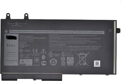 lap power Laptop Battery for Dell Latitude 5400 5410 5500 5510 5511 Precision 3540 M3540 3550 Inspiron 7590 7591 7791 2-in-1 Series 0R8D7N 1V1XF 4 Cell Laptop Battery