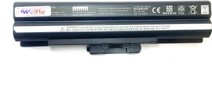 WEFLY Laptop Battery Compatible for Sony VAIO VGP-BPS13B/B VGP-BPS13B/Q VGP-BPS13A/S VGP-BPS13A/B 6 Cell Laptop Battery
