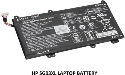 ROTECH SOLUTIONS COMPATIBLE SG03XL BATTERY FOR HP Envy M7-U009DX HSTNN-LB7F, Envy 17-U294CL, ENVY 17-u110nr W2K90UA, Envy 17-U193MS, ENVY 17-u177cl W2K91UA 4 Cell Laptop Battery