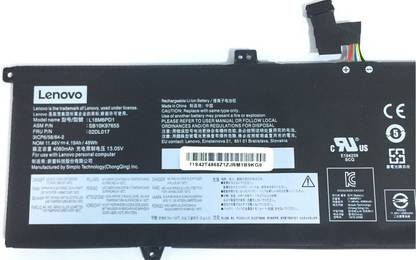Lenovo L18M6PD1 LAPTOP BATTERY FOR ThinkPad X395 0YCD, ThinkPad X395 20NL000TCD, ThinkPad X390 20Q00008JP, ThinkPad X395 20NL000KEU, ThinkPad X390 20Q1000RIU 6 Cell Laptop Battery