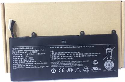 Mi N15B01W BATTERY FOR Xiaomi Ruby 15.6inch Ti TM1703 TM1802-AD/N/C TM1709 4 Cell Laptop Battery