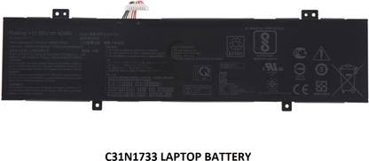 ROTECH SOLUTIONS COMPATIBLE C31N1733 BATTERY FOR ASUS VivoBook Flip 14 TP412UA-EC036T TP412UA-EC075T 3 Cell Laptop Battery