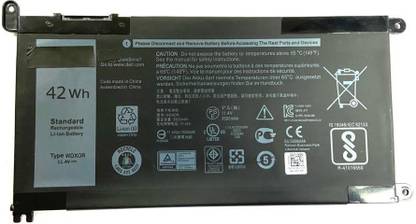 WISTAR WDX0R FOR Dell Inspiron 17 5000 series 17 5767 17 5770 4 Cell Laptop Battery
