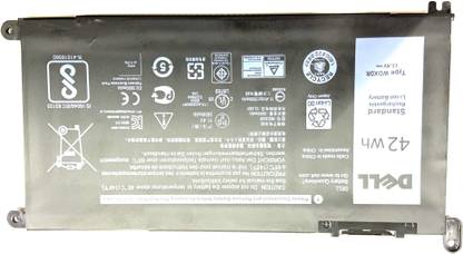 WEFLY Laptop Battery Compatible For Dell P75G001 4 Cell Laptop Battery