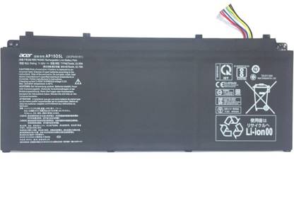 Acer AP15O5L LAPTOP BATTERY FOR Aspire S13 S5-371 Chromebook R13 CB5-312T Swift 1 SF114-32 Swift 5 SF514-51 SF515-51T Predator Triton 700 PT715-51 Spin 5 SP513-52N SP513-52NP 3 Cell Laptop Battery