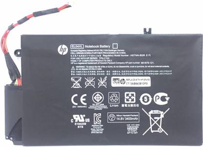 HP EL04XL Envy 4-1010tu TouchSmart Sleekbook 4-1115dx 4-1105dx TouchSmart Ultrabook 4-1195ca Series TPN-C102 681879-1C1 4 Cell Laptop Battery