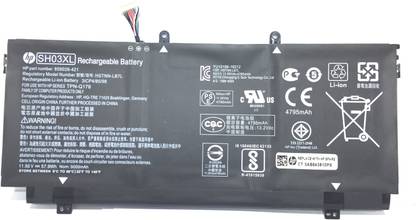 HP SH03XL Laptop Battery for Spectre x360 13-w000, Spectre x360 13-w003ng, Spectre x360 13-w033ng, Spectre x360 13-ac033dx 3 Cell Laptop Battery