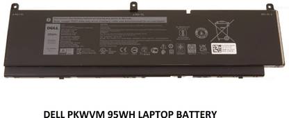 SOLUTIONS-365 COMPATIBLE PKWVM BATTERY FOR Dell Precision 7750 7760 Mobile Workstation Series 6 Cell Laptop Battery
