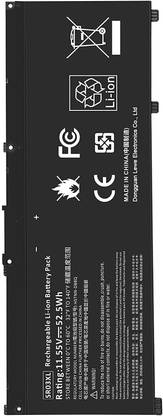 WEFLY Laptop Battery Compatible for SR03XL Envy 15-cn0000ne 15-CN0000TX 4 Cell Laptop Battery
