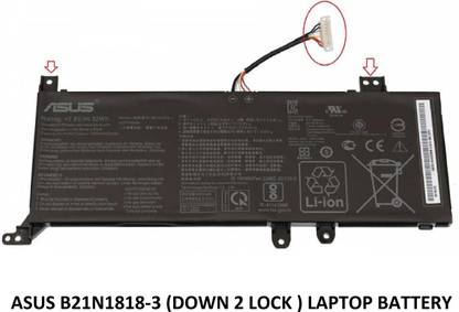 ROTECH SOLUTIONS COMPATIBLE B21N1818-3 LAPTOP BATTERY FOR ASUS Vivobook 14 X409UA X409FA X409UA, Asus VivoBook 15 F509FA X512DA X512UA X512UB 3 Cell Laptop Battery