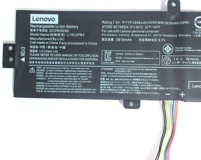 Lenovo L15C2PB5 L15L2PB4 L15M2PB3 Laptop Battery for Ideapad 310-15IKB 310-15ISK 510-15IKB 510-15ISK 310-15ABR Battery 4 Cell Laptop Battery