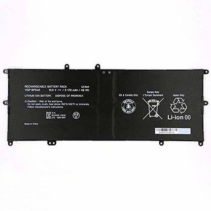 HB PLUS VGP-BPS40 Laptop Battery for Sony Vaio Flip SVF15N, SVF15N17CXB, SVF15NB1GL 4 Cell Laptop Battery