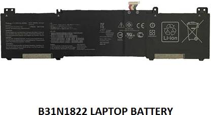 SOLUTIONS-365 COMPATIBLE B31N1822 BATTERY FOR ASUS UX462DA-2G, ZENBOOK FLIP 14 UM462DA-AI015T 3 Cell Laptop Battery