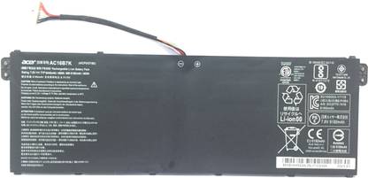 Acer AC16B7K LAPTOP BATTERY FOR Chromebook 15 CB515-1HT CB515-1HT-P80X CB515-1HT-P39B CB515-1HT-C1W7 CB515-1HT-P58C CB515-1HT-P099 CB515-1HT-P6W6 4 Cell Laptop Battery