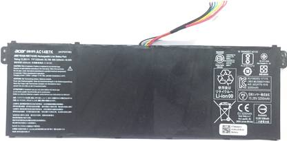 Acer AC14B7K LAPTOP BATTERY FOR Spin 5 SP515-51GN Series, TravelMate P2410-G2 Series, NITRO 5 AN515-41-19HM, NITRO 5 AN515-41-53YW 4 Cell Laptop Battery