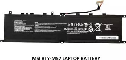 ROTECH SOLUTIONS COMPATIBLE BTY-M57 LAPTOP BATTERY FOR MSI GP66 GP76 Leopard 10UG 10UH 11UG 11UH SERIES 4 Cell Laptop Battery