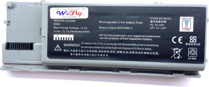 WEFLY Laptop Battery Compatible for Dell Latitude D620 D630 D640 PC764 TC030 6 Cell Laptop Battery