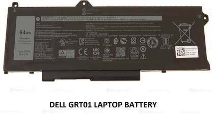 ROTECH SOLUTIONS COMPATIBLE GRT01 BATTERY FOR DELL Latitude 14 5421 5431 Series 4 Cell Laptop Battery