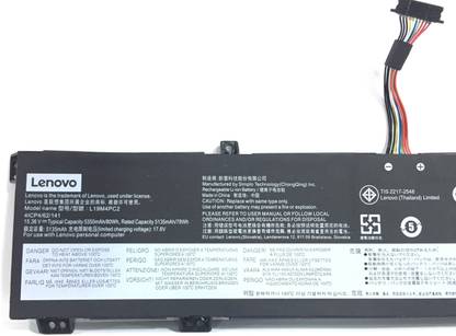 Lenovo L19C4PC2 LAPTOP BATTERY FOR Legion 7 15IMH05 81YT004YPB, Legion 7 15IMH05 81YT005AMH, Legion 7 15IMH05 81YT005DRU, Legion 7 15IMH05 81YT005TUS, Legion 7 15IMH05 81YU001RUK 8 Cell Laptop Battery