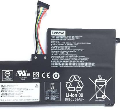 Lenovo L17M4PG2 Laptop battery for Legion Y730-17ICH Y740-17ICH Y9000K Series L17C4PG2 L17L4PG2 L17S4PG2 L18C4PG1 5B10Q88558 5B10Q88556 5B10T11520 928QA224H 4 Cell Laptop Battery