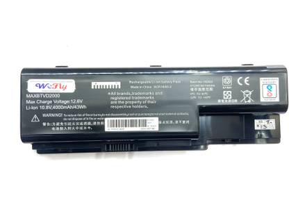 WEFLY Laptop Battery Compatible for AS07B41 Battery Compatible with Acer Aspire 7520 5720 5520 5310 7720 5315 AS07B41 AS07B51 AS07B61 AS07B71 AS07B32 AS07B42 AS07B52 6 Cell Laptop Battery