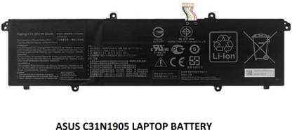 ROTECH SOLUTIONS COMPATIBLE C31N1905 BATTERY FOR ASUS VivoBook S13 S333JA Series, ASUS VivoBook S13 S333 Series 3 Cell Laptop Battery