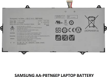 ROTECH SOLUTIONS COMPATIBLE AA-PBTN6EP BATTERY FOR SAMSUNG NOTEBOOK 9 NP900X5T-X01US SERIES 6 Cell Laptop Battery