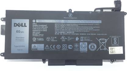 DELL K5XWW Latitude 13 7389 Latitude 7390 2-in-1 Latitude 12 5000 5289 2-in-1 L3180 E5289 P29S001 P29S002 Series 6CYH6 725KY N18GG 451-BBZC CFX97 6 Cell Laptop Battery