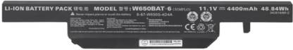 ROTECH SOLUTIONS COMPATIBLE W650BAT-6 BATTERY FOR CLEVO W650 W650S W650SC W650SH W650SJ SERIES 6 Cell Laptop Battery