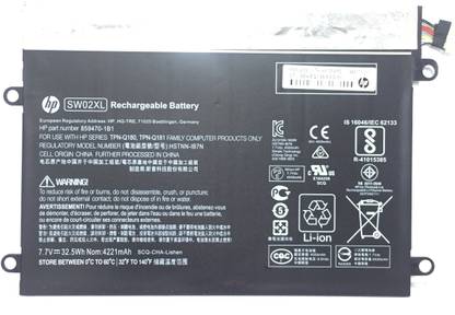 HP SW02XL X2 10-P018WM 10-P Series 10-P018WM 859517-855 HSTNN-IB7N HSTNN-LB7N 859470-1B1 TPN-Q180 TPN-Q181 3 Cell Laptop Battery