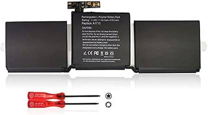 HB PLUS A1708 A2159 A2289 A2338 Replacement Battery, Compatible with MacBook Pro 13 Inch 6 Cell Laptop Battery