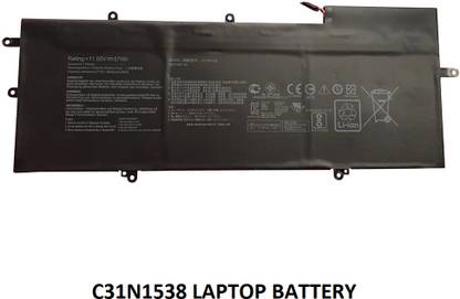 SOLUTIONS-365 COMPATIBLE C31N1538 BATTERY FOR ASUS ZENBOOK FLIP UX360UA-C4010T UX360UA-1C SERIES 3 Cell Laptop Battery