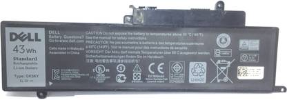 DELL GK5KY Inspiron 15 7000 7558 7568 Series GK5KY 0GK5KY 4K8YH 04K8YH 92NCT 092NCT 0WF28 P20T RHN1C 451-BBKK 451-BBPG 3 Cell Laptop Battery