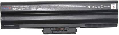TechSonic VGP-BPS13S VAIO VPC-S118EC/G, VPC-S118EC/P, VPC-S118ECB, VPC-S118ECG 6 Cell Laptop Battery