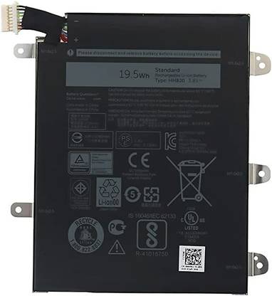 HYBRID STORE DELL HH8J0 DELL Venue 8 Pro 5855 5845 WXR8J HH8JO FDD57 T03D T03D001 Tablet 3 Cell Laptop Battery