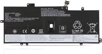 MACKTECH L18L4P71 L18C4P71 Laptop Battery Compatible with Lenovo ThinkPad X1 Yoga 4th 5th Gen/X1 Carbon 7th 8th Gen Serie 02DL004 SB10K97642 02DL005 L18M4P72 SB10K97643 02DL006 SB10K97644 15.4V 51Wh 6 Cell Laptop Battery