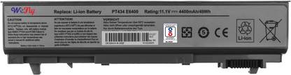 WEFLY Laptop Battery Compatible for Dell Latitude E6400 E6410 E6500 E6510 Precision M2400 M4400 M4500 Notebook, PN 312-0748 312-0749 312-0753 FU441 FU444 MP494 PT436 R822G WG351 XP394 1M215, 312-0748, 312-0749, 312-0753, 312-0754, 312-0910, 312-0917, 312-7414, 312-7415, 451-10583, 4M529, 4N369, 9H626, C719R, DFNCH, FU268, FU272, FU274, FU439, FU441, FU444, FU571, GU715, H1391, H3K58, HJ590, J905R, KY265, KY266, KY268, KY285, KY466, KY470, KY471, KY477, MN631, MN632, MP303, MP307, MP490, MP492, MP494, ND8CG, NM631, NM632, NM633, PP27L, PP30L, PT434, PT435, PT436, PT437, PT644, PT650, PT653, R822G, RG049, RK544, TX283, U844G, W0X4F, W1193 6400 ATG, E6400, E6400 XFR, E6400ATG, E6410, E6410 ATG, E6500, E6510, E8400 6 Cell Laptop Battery